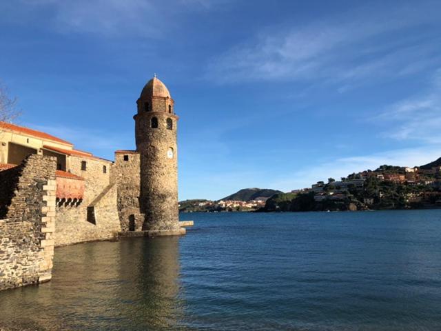 66B - Beautiful Flat 800M From The Sea With Private Parking Apartment Collioure Exterior photo